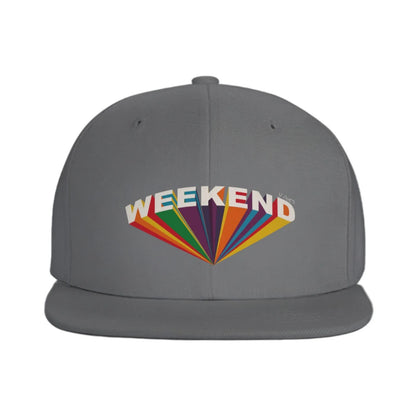 Weekend Rainbow Prism Snapback Cap Hat