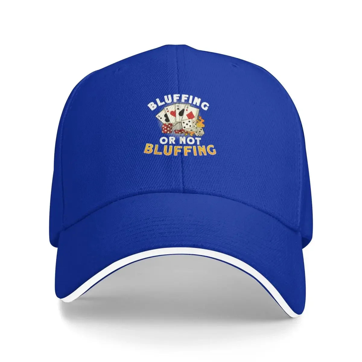 Bluffing Or Not Fashion Luxury Baseball Cap