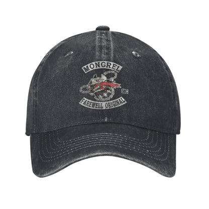 Mongrels Motorcycle Club Washed Baseball Cap