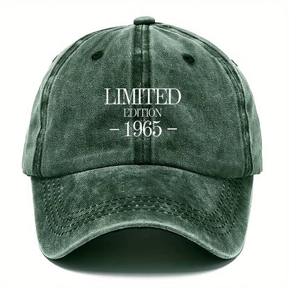 49.91Meter Letter Pattern Washed Baseball Cap