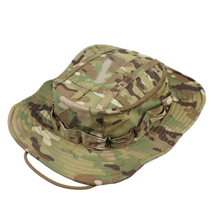 Tactical Square Pocket Outdoor Fishing Bucket Hat