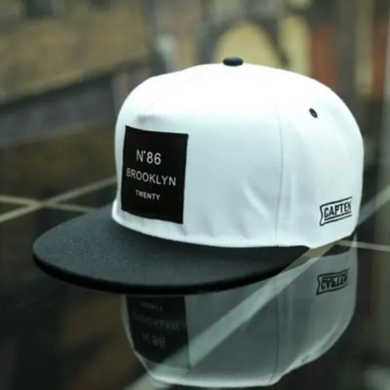Brooklyn Embroidered Hip Hop Snapback Cap