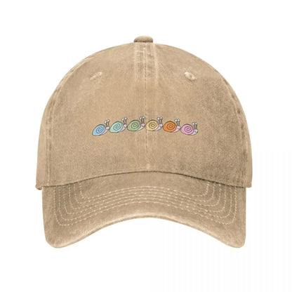 Snails Pattern Luxury Golf Beach Baseball Cap Hat