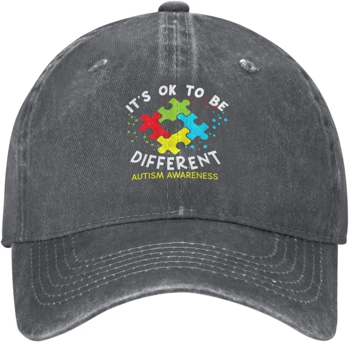 Autism Awareness It's Okay To Be Different Baseball Cap