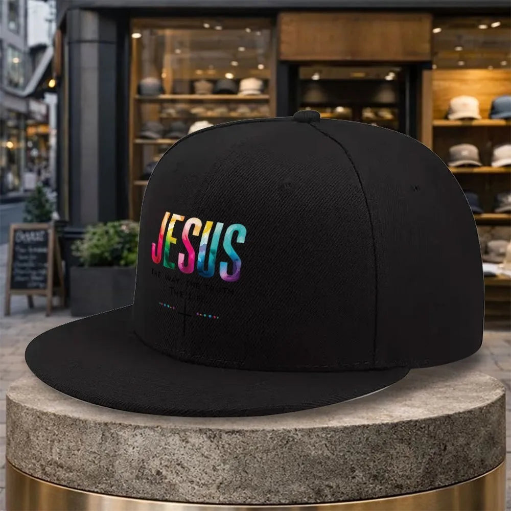 Jesus The Way Christian Streetwear Snapback Cap