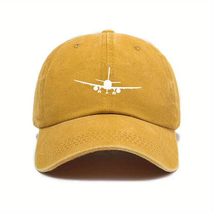 Airplane Print Outdoor Baseball Cap