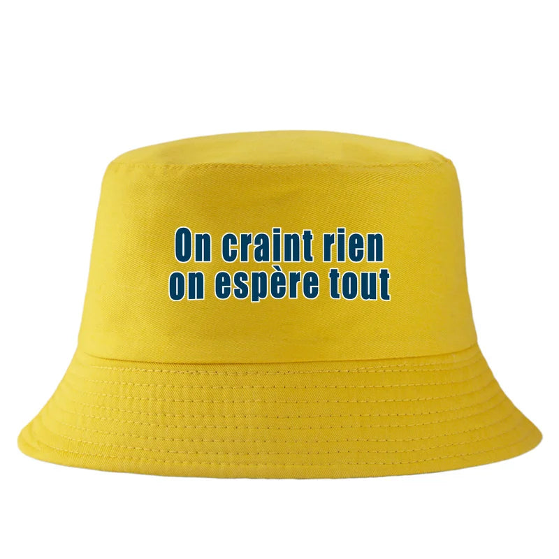 On Craint Rien Reversible Bucket Hat Unisex