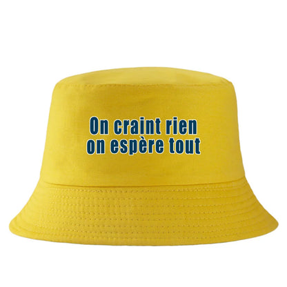 On Craint Rien Reversible Bucket Hat Unisex