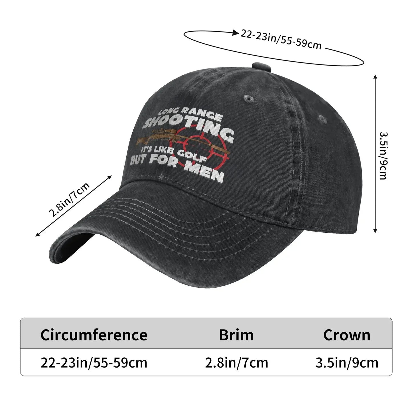 Long Range Shooting Trucker Baseball Cap
