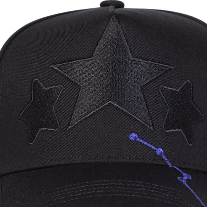 Star Embroidered Baseball Cap