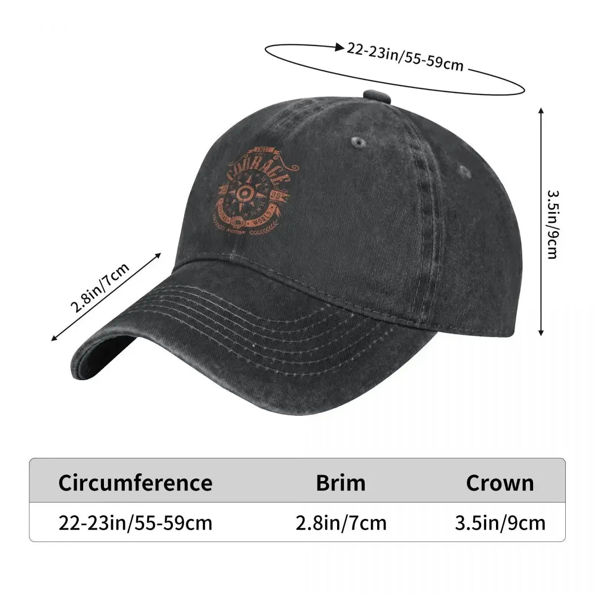 Digimon Courage Washed Baseball Cap