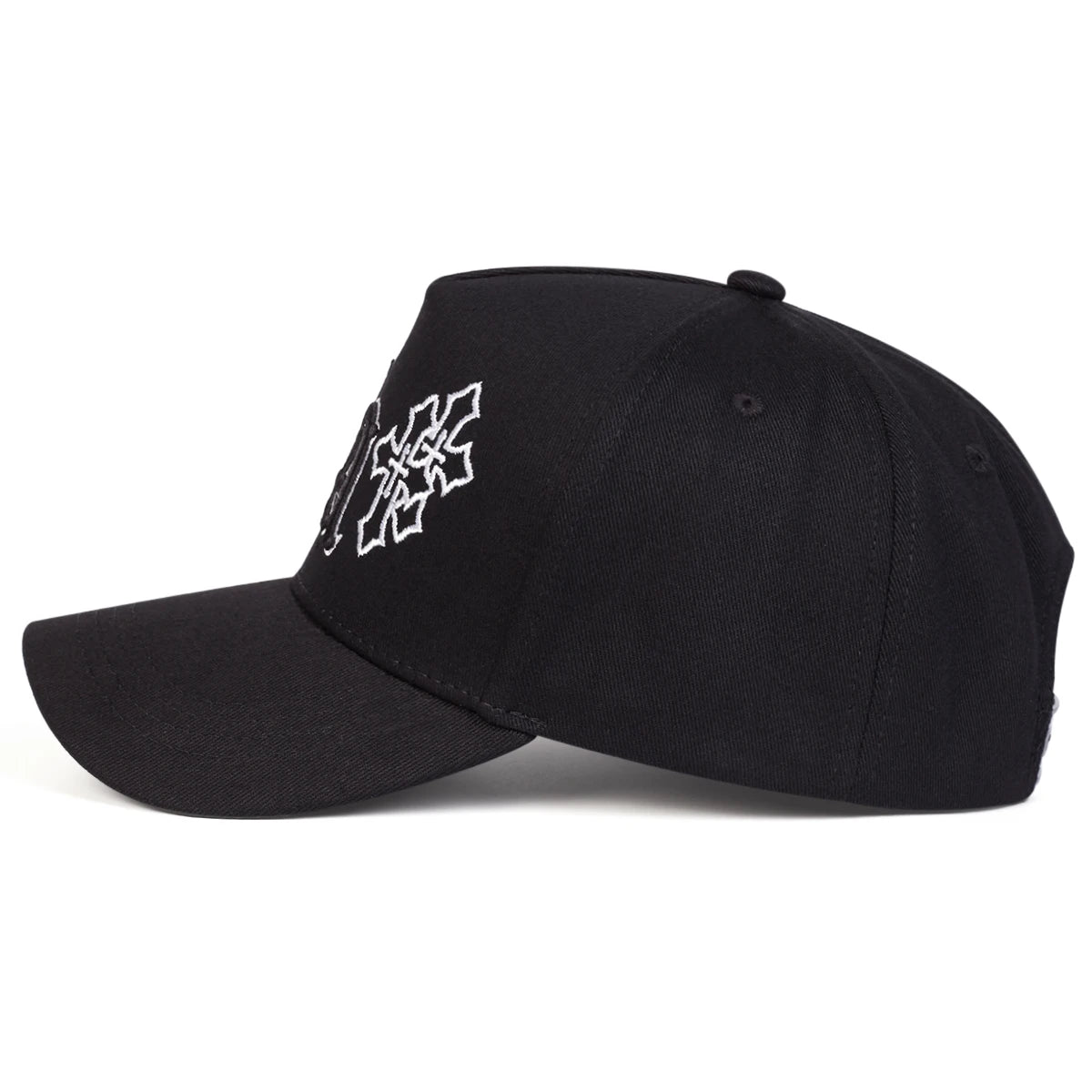 Gothic LA Cross Letter Embroidery Baseball Cap