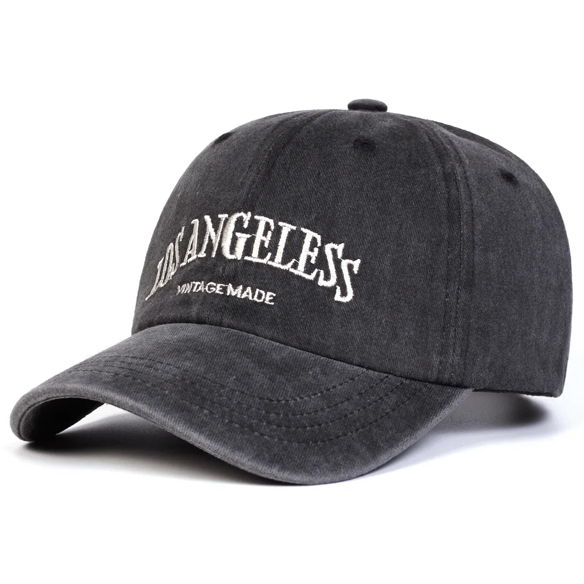 Unisex Embroidery Wash Baseball Caps Adjustable Casual