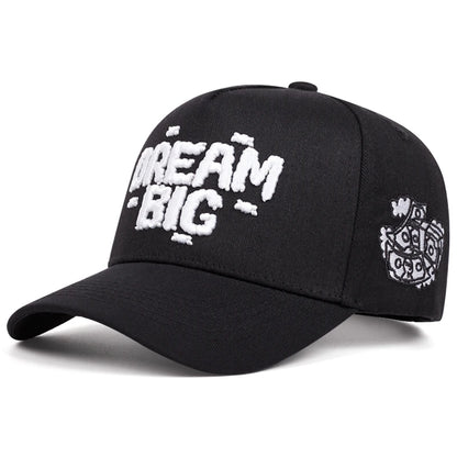 Big Dream Letter Embroidered Baseball Cap