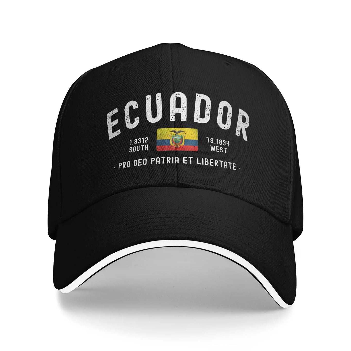 Ecuador Flag Baseball Cap