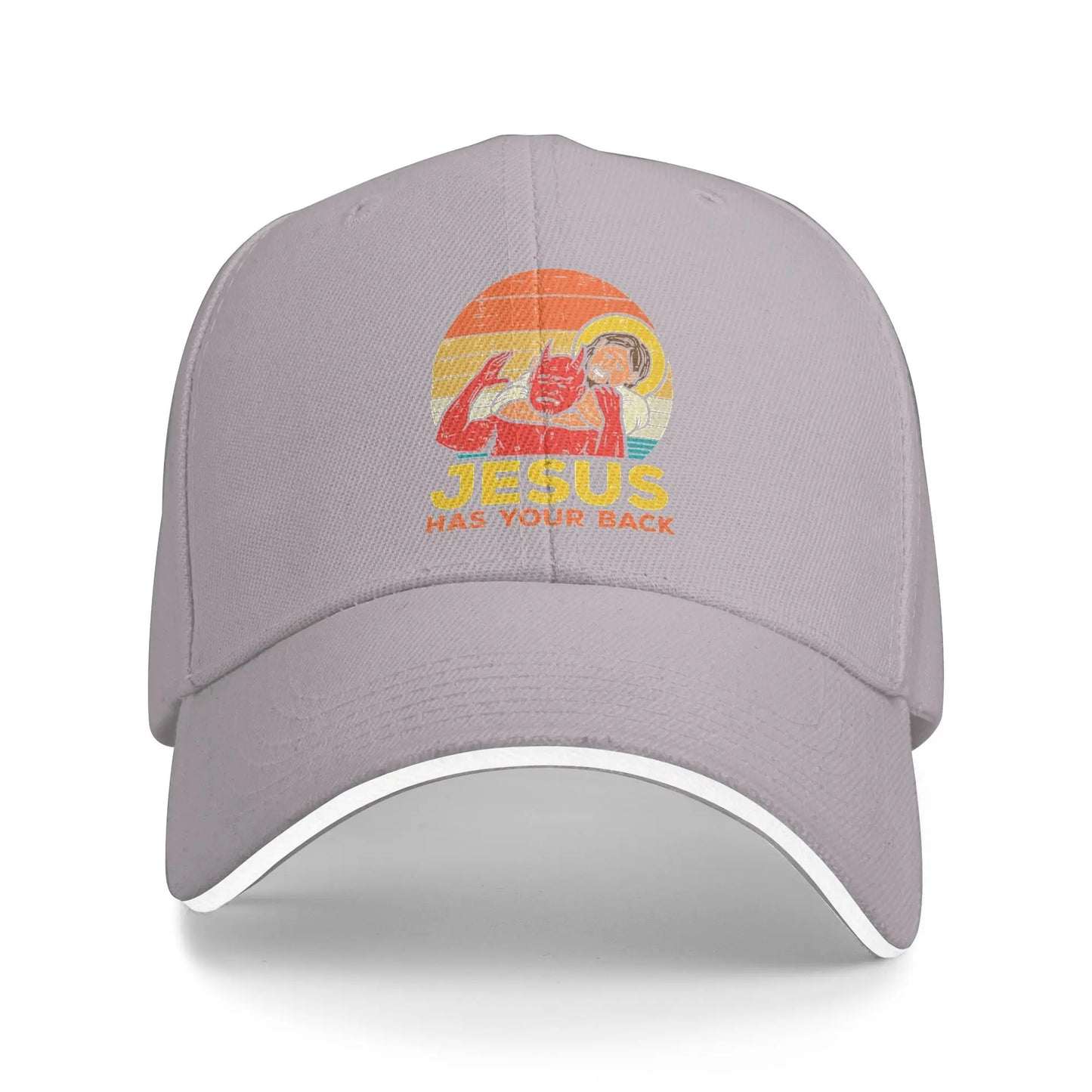 Jesus Has Your Back Baseball Cap