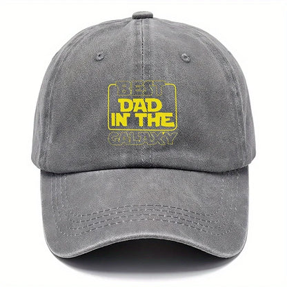 Best Dad In The Galaxy Baseball Cap