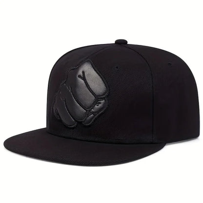 Fist Leather Label Snapback Cap