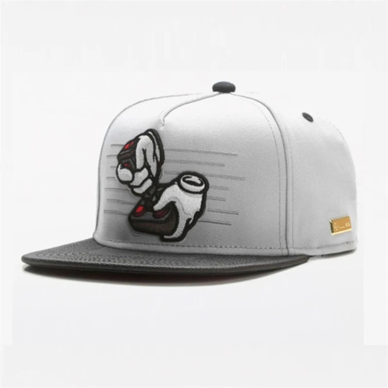 Luxury Letter Hip-Hop Knight Snapback Cap