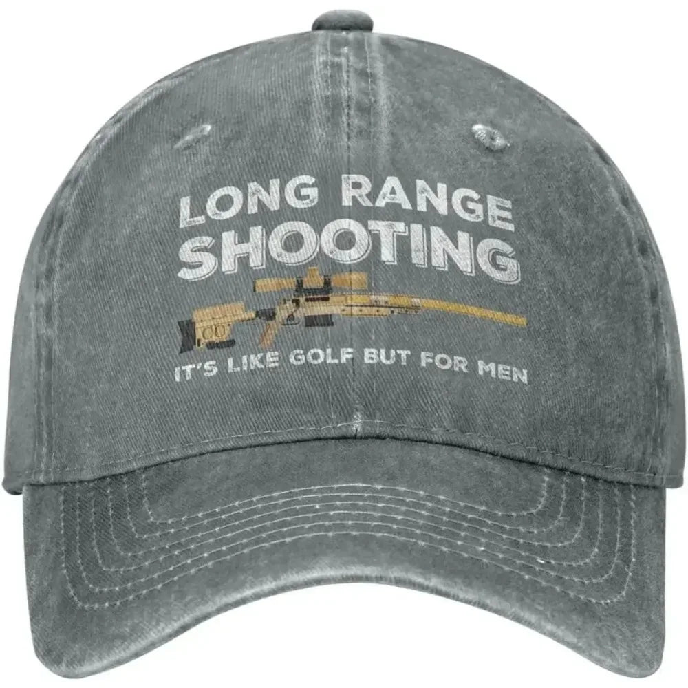 Funny Long Range Shooting Baseball Cap