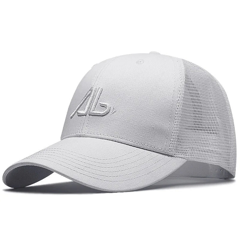 Big Head Man Baseball Caps Summer Mesh Plus