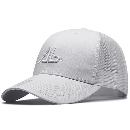 Big Head Man Baseball Caps Summer Mesh Plus