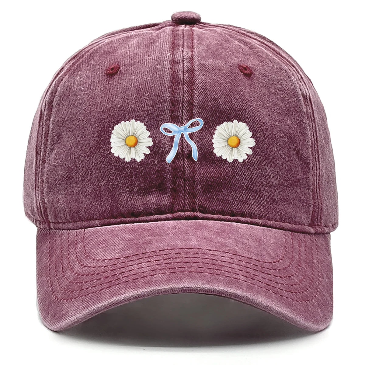 Adjustable Summer Cap For Women Men Flower Baseball Cap