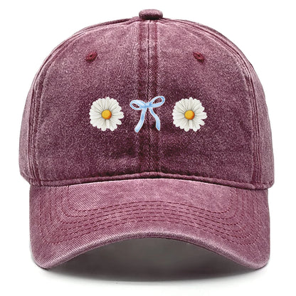 Adjustable Summer Cap For Women Men Flower Baseball Cap