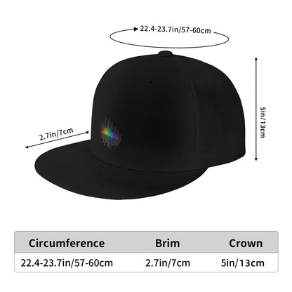Color Drip City Fashion Snapback Cap