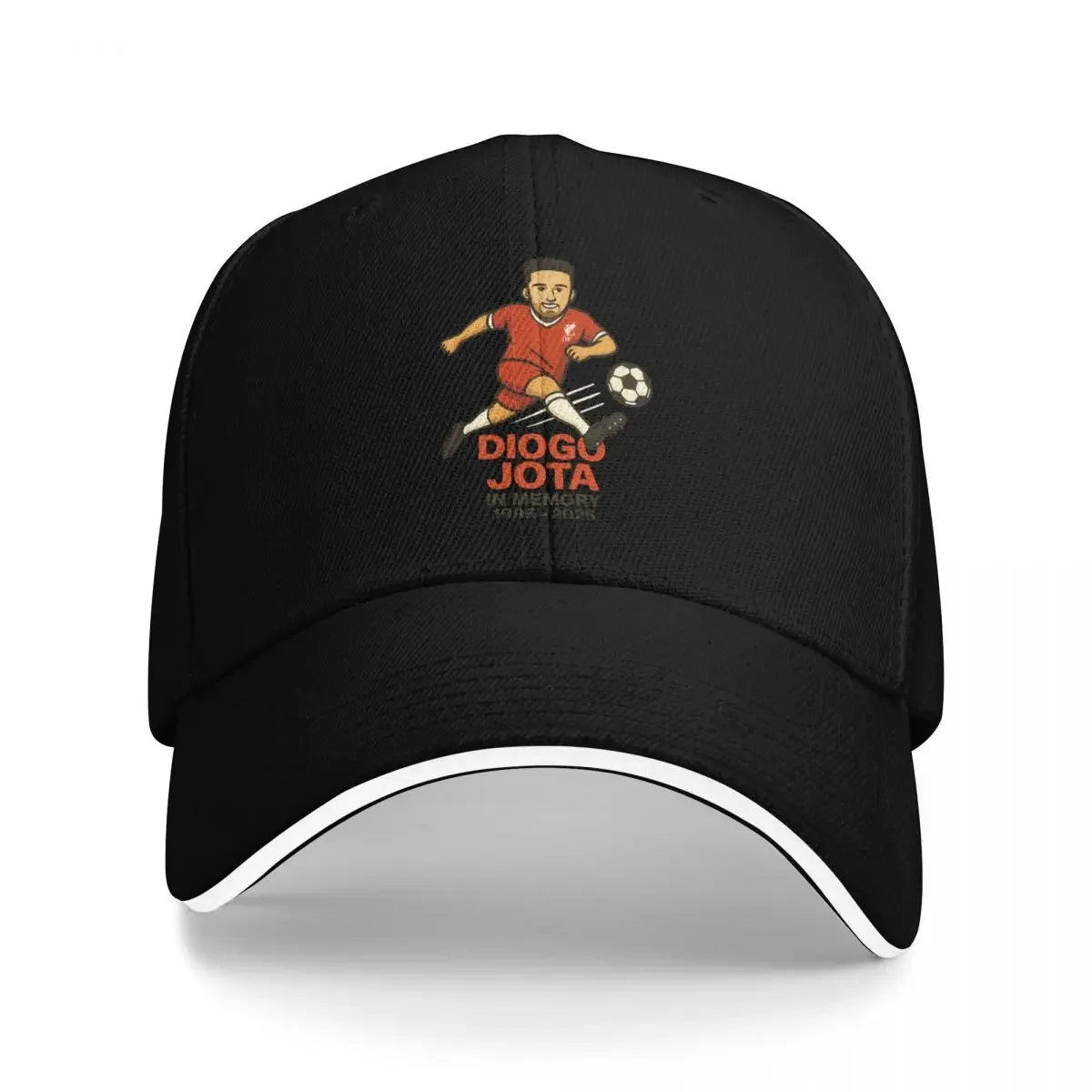 Diogo Jota RIP Graphic Tribute Sports Baseball Cap