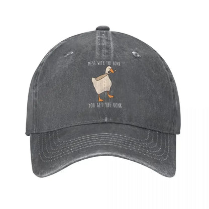 Untitled Goose Game Honk Bonk Vintage Baseball Cap