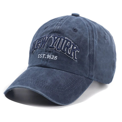 2026 New York Washed Cotton Cap For Men Women
