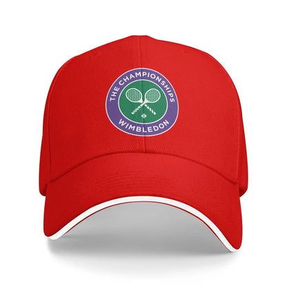 Wimbledon The Championship Tennis Grand Slam Print Baseball Cap