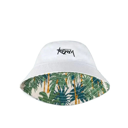 Double Sided Bucket Hat Men Women Summer