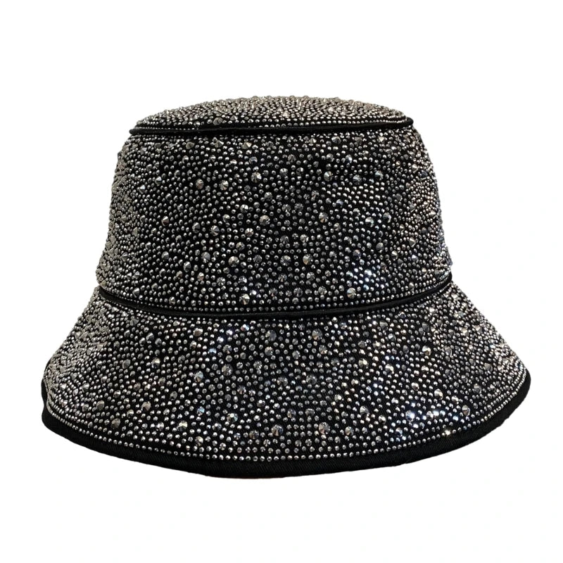 Full Diamond Eye Catching Fedoras Bucket Hat