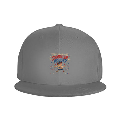 Fourth Of July Sparkler Snapback Cap