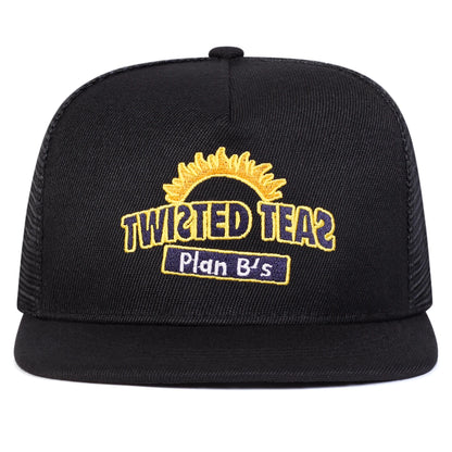 TWISTED TEAS Embroidery Casual Snapback Cap