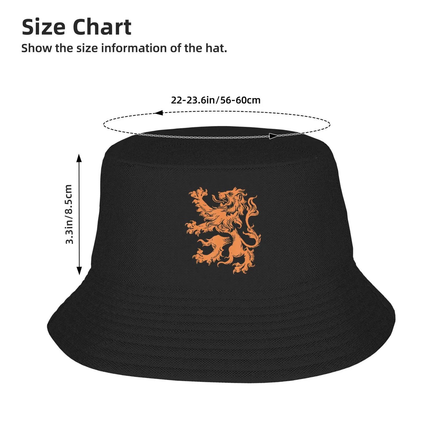 Rampant Lion Holland Crest Bucket Hat