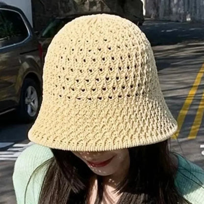 Beach Straw Hat Summer Women Bucket Hats