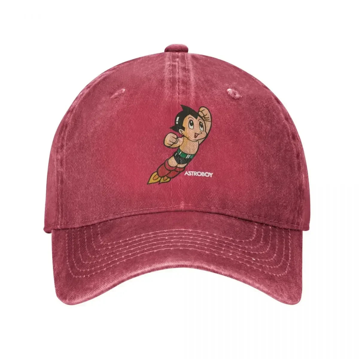 Astroboy Manga Distressed Snapback Baseball Cap