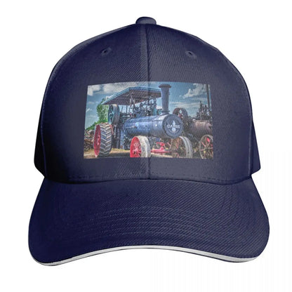 Case Steam Traction Engine Vintage Baseball Cap