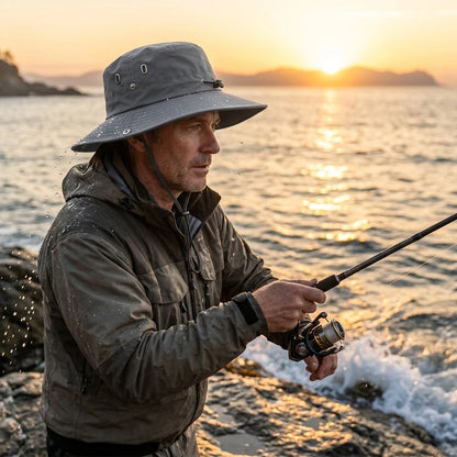 Waterproof Quick-Dry UV Protection Hiking Bucket Hat