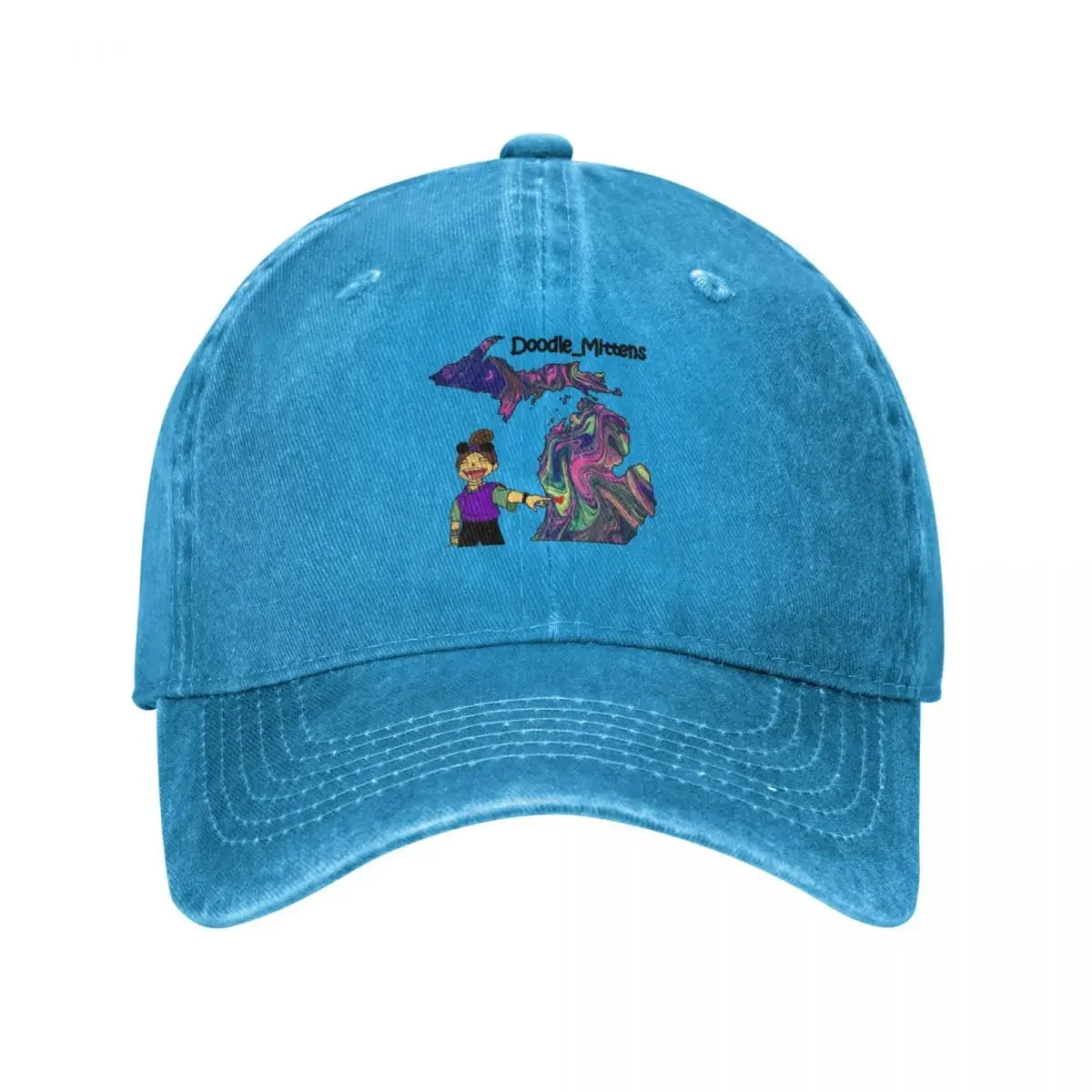 Doodle Mittens Promotional Logo Baseball Cap