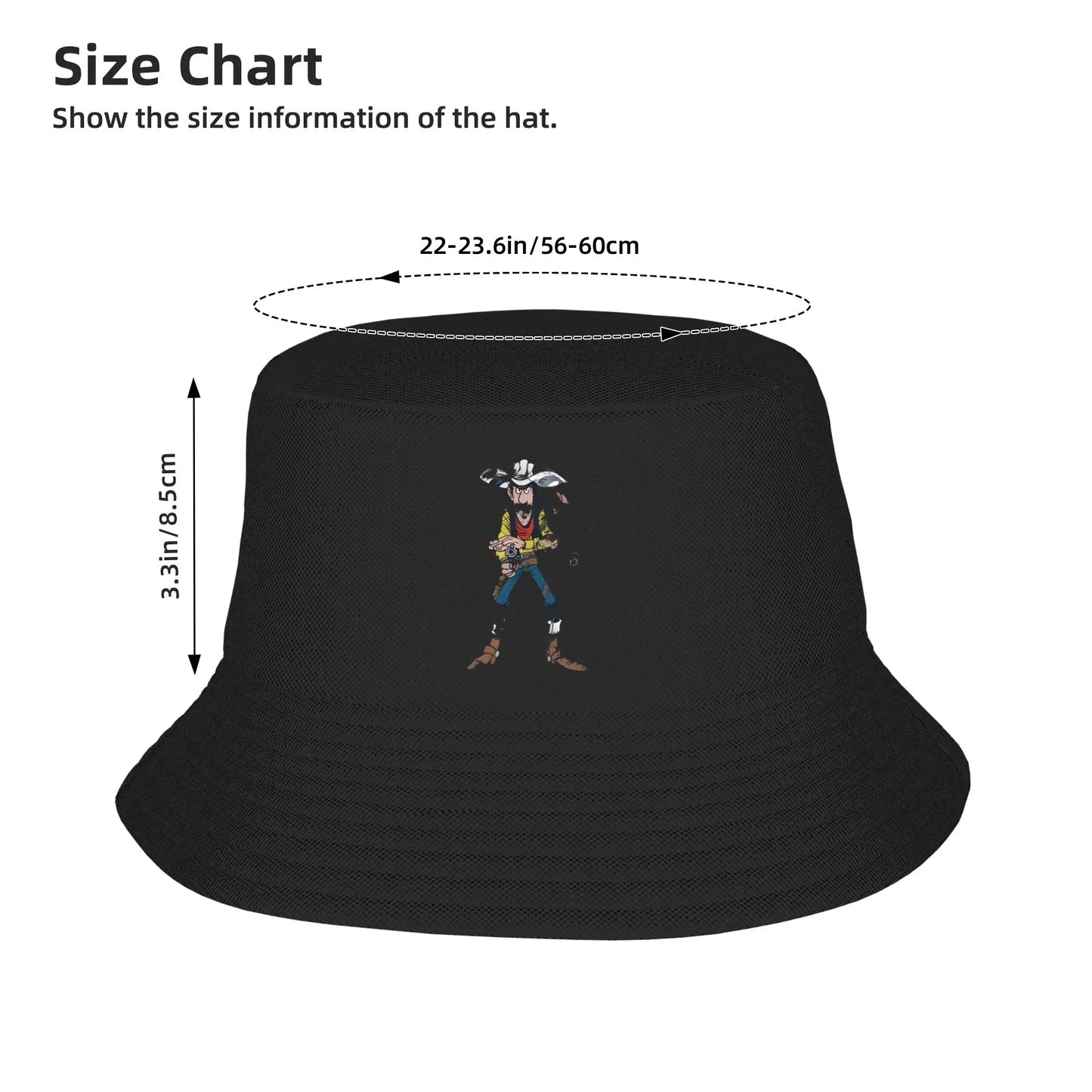 Double Lucky Luke Bucket Hat