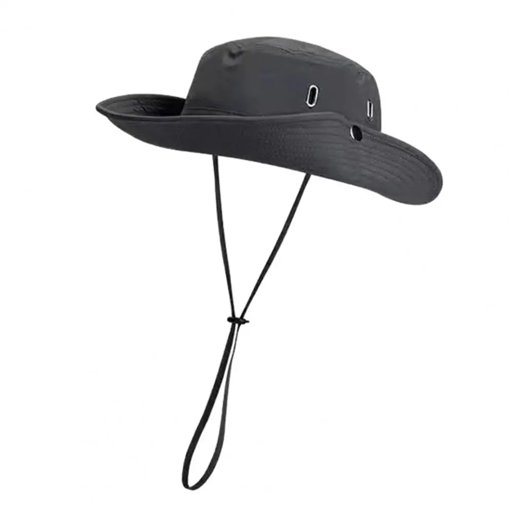 Wide Brim Breathable Quick-Dry Fishing Bucket Hat