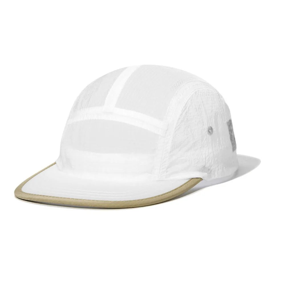 Japanese Style Flat Brimmed Baseball Cap Soft Top Adjustable