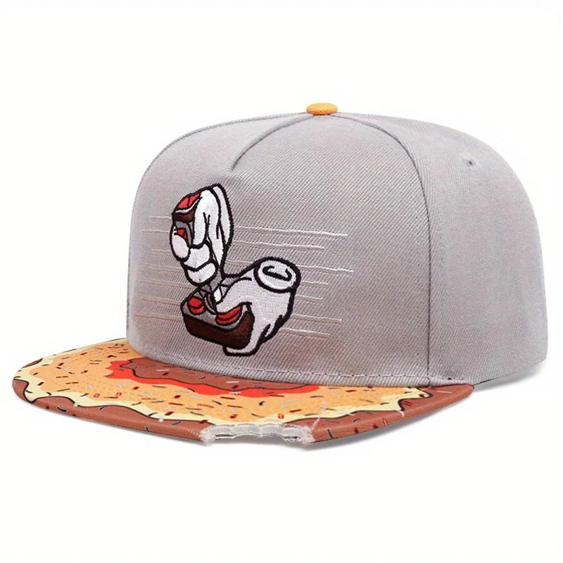 Luxury Cartoon Breathable Hip-Hop Trucker Snapback Cap