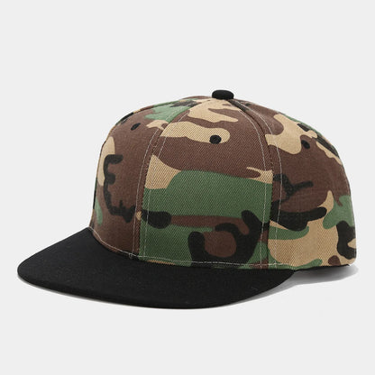 Rivet Embellished Hip-Hop Mesh Visor Snapback Cap