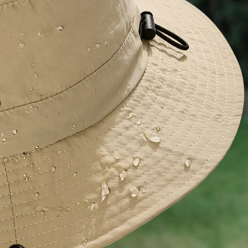 Foldable Waterproof 6cm Brim Outdoor Bucket Hat
