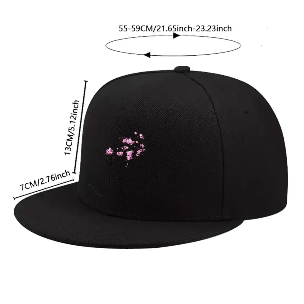 Cherry Blossom Snapback Cap
